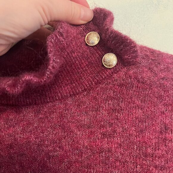 Sezane Carlota Jumper in Fig - Size L - Picture 3 of 7